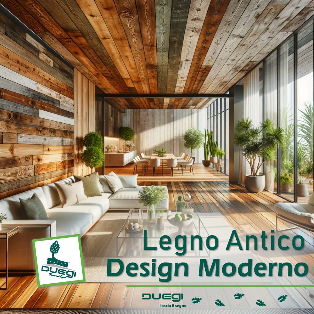 Come il Legno Antico Rivoluziona il Design d'Interni Moderno