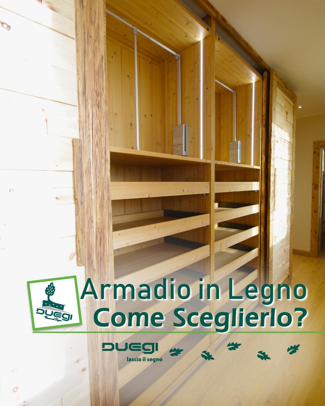 Come scegliere un armadio in legno massello 