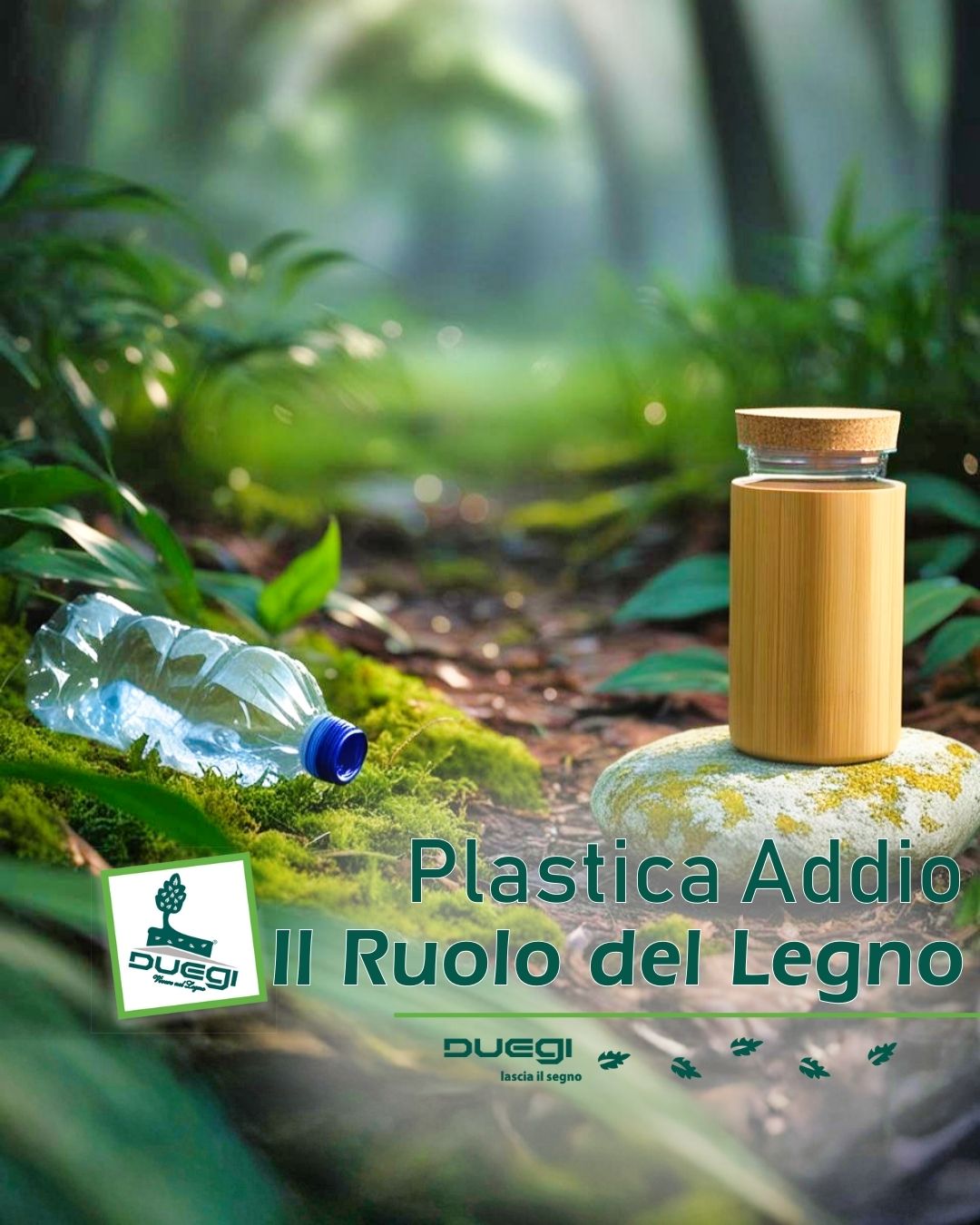 Legno: il nemico gentile della plastica