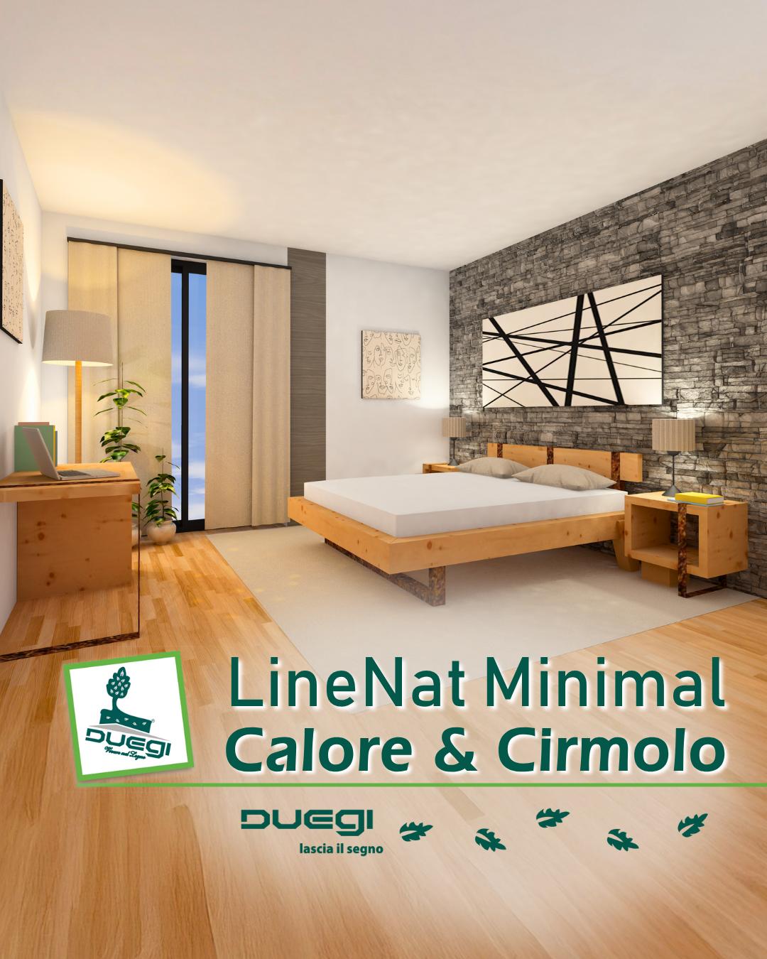 LineNat: minimalismo, calore e cirmolo