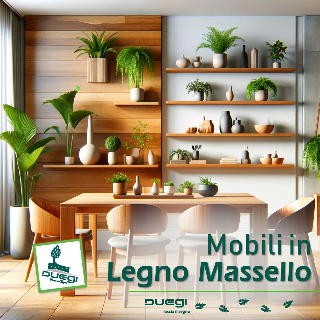 Mobili in legno massello